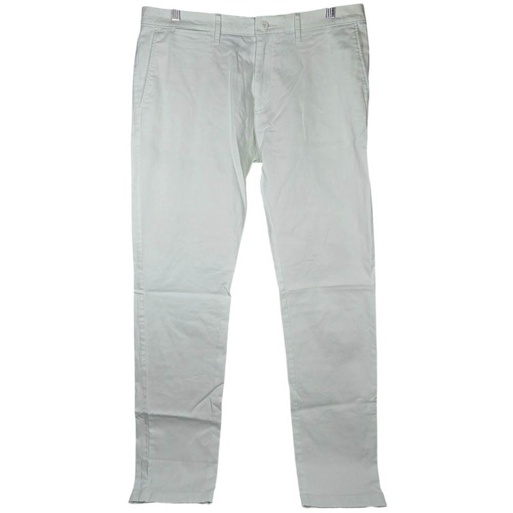 J. Crew 484 Slim-fit stretch chino pant in White 34/34 AR885‎ NWT